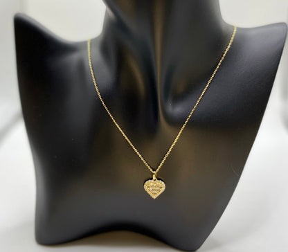 A Heart Of Gold Necklace