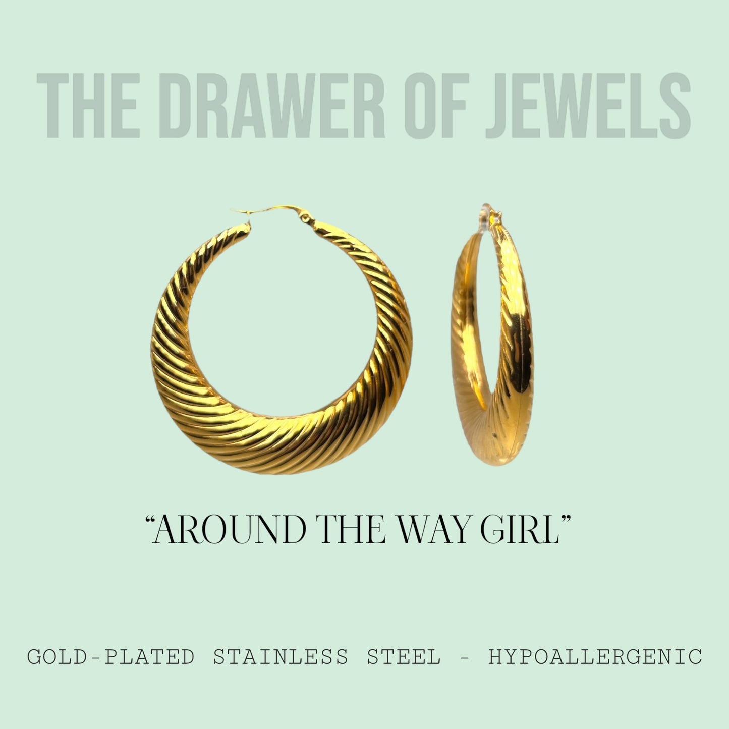 Around The Way Girl Earring